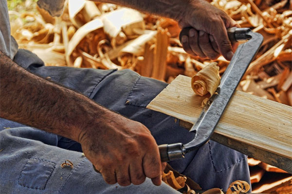 Proces obróbki drewna