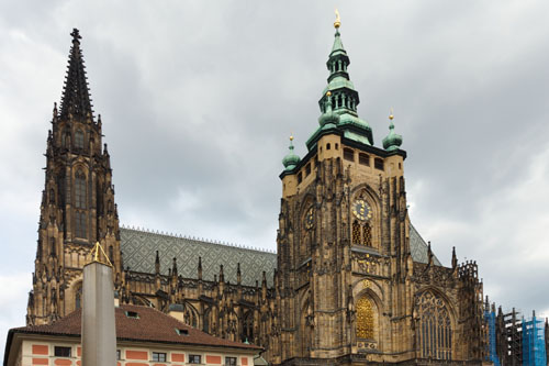 Neogotycka Katedra Świetego Wita w Pradze - Czechy